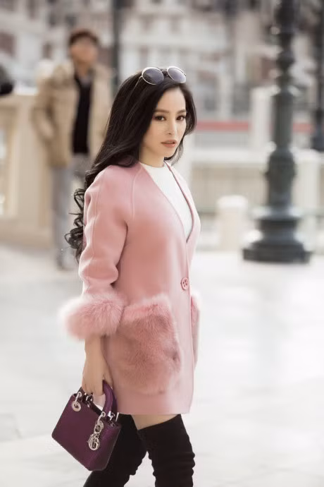 Hoa hau Ha My khoe sac voi thoi trang hang hieu - Anh 6