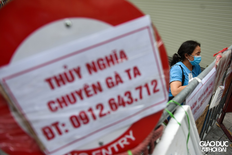 Đi chợ kiểu mới tại "chợ nhà giàu" Hà Nội trong thời gian giãn cách xã hội ảnh 9