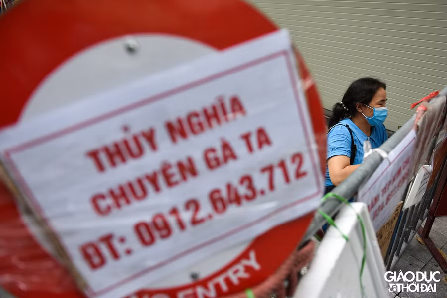 Đi chợ kiểu mới tại "chợ nhà giàu" Hà Nội trong thời gian giãn cách xã hội ảnh 9