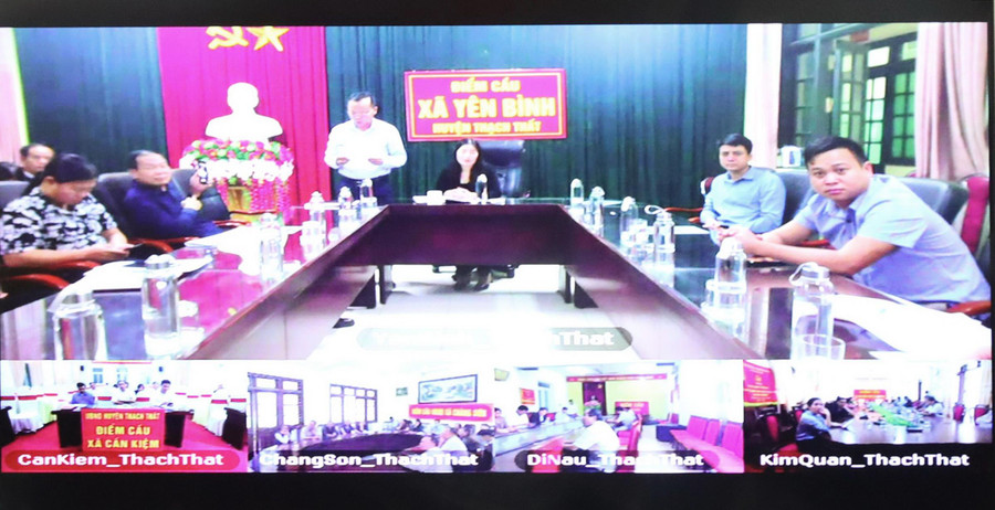 Hội nghị tiếp xúc cử tri được thực hiện theo hình thức trực tiếp kết hợp trực tuyến. Hội nghị tiếp xúc cử tri được thực hiện theo hình thức trực tiếp kết hợp trực tuyến.