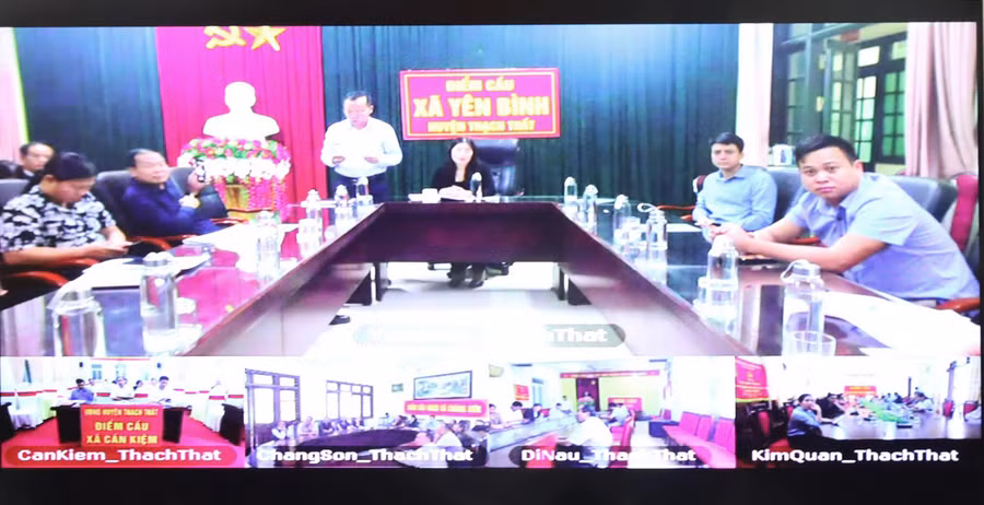 Hội nghị tiếp xúc cử tri được thực hiện theo hình thức trực tiếp kết hợp trực tuyến. Hội nghị tiếp xúc cử tri được thực hiện theo hình thức trực tiếp kết hợp trực tuyến.