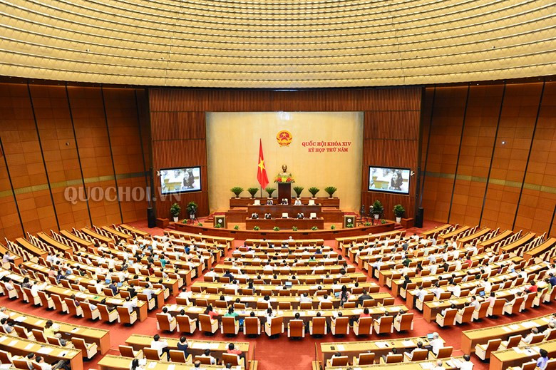 Toàn cảnh phiên thảo luận về dự thảo Luật Tố cáo (sửa đổi)