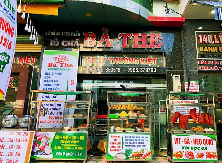 Cơ sở giò chả Bà The cũng bị xử phạt nặng do vi phạm quy định về vệ sinh an toàn thực phẩm.