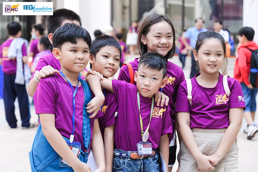 Hình ảnh các thí sinh trong kỳ thi Toán IKMC 2018