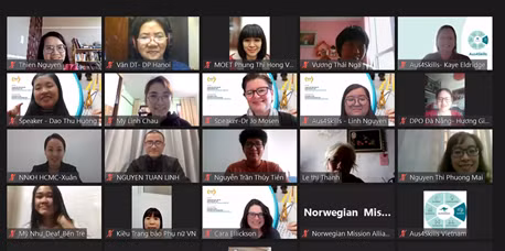 Các diễn giả và người tham gia trực tuyến
