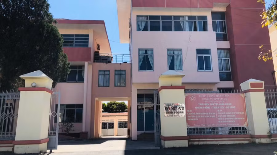 Trụ sở Sở Nội vụ tỉnh Gia Lai.