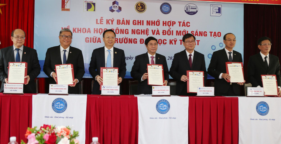 7 trường đại học kỹ thuật ký hợp tác về khoa học công nghệ và đổi mới sáng với 6 nội dung trọng tâm 7 trường đại học kỹ thuật ký hợp tác về khoa học công nghệ và đổi mới sáng với 6 nội dung trọng tâm