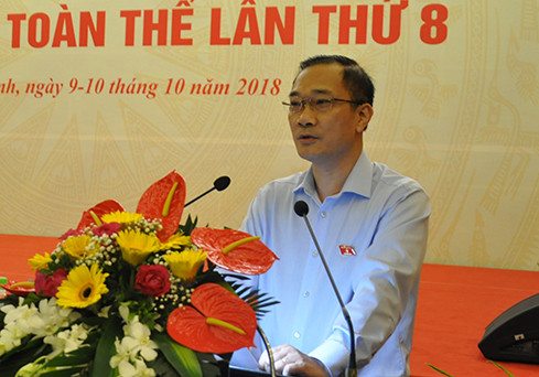 Chủ nhiệm Ủy ban Kinh tế Vũ Hồng Thanh phát biểu khai mạc phiên họp. Ảnh: Báo Đại biểu nhân dân Chủ nhiệm Ủy ban Kinh tế Vũ Hồng Thanh phát biểu khai mạc phiên họp. Ảnh: Báo Đại biểu nhân dân