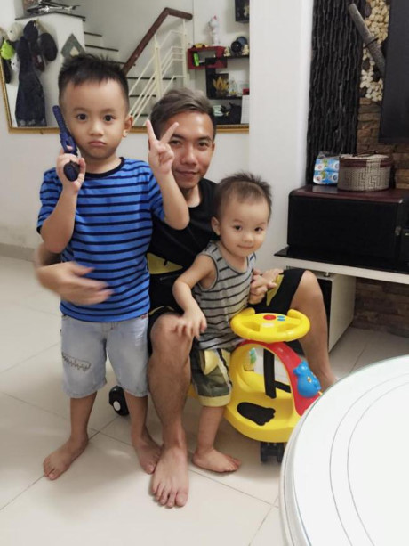 Bà xã khen hết lời, Phạm Trưởng vẫn chỉ chấm cho mình 9 điểm khi làm bố vì điều này? - Ảnh 3 Ba xa khen het loi, Pham Truong van chi cham cho minh 9 diem khi lam bo vi dieu nay? - Anh 3