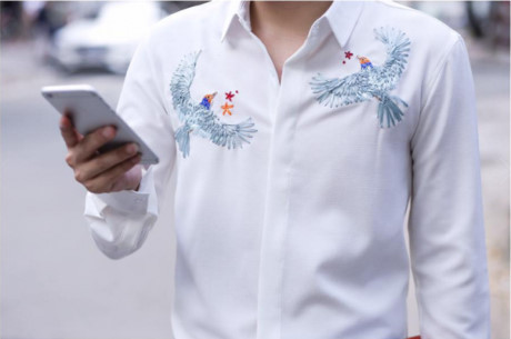 Noo Phước Thịnh rủ Ngô Kiến Huy cùng nhau lăng xê áo sơmi thêu hoa nổi - Ảnh 16 Noo Phuoc Thinh ru Ngo Kien Huy cung nhau lang xe ao somi theu hoa noi - Anh 16
