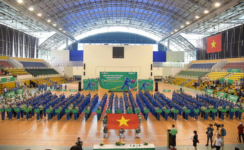 Quang cảnh lễ khai mạc Quang cảnh lễ khai mạc