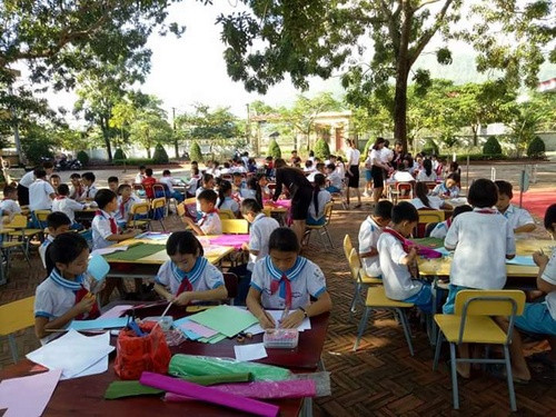 Hoạt động trải nghiệm (Trường TH Cương Gián 2, Nghi Xuân)