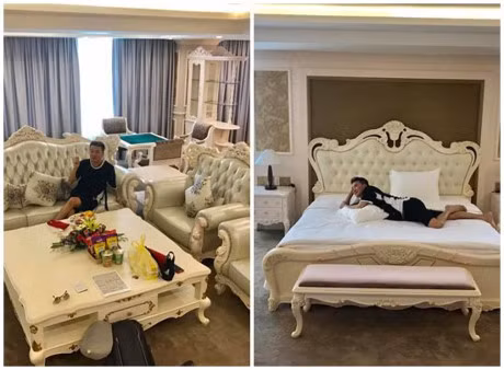 Jennifer Pham khoe anh con trai, Mr Dam hon ho ben biet thu trieu do - Anh 13