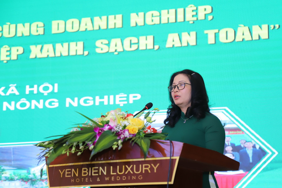 GS.TS Nguyễn Thị Lan - Giám đốc Học viện Nông nghiệp Việt Nam phát biểu khai mạc Hội nghị. GS.TS Nguyễn Thị Lan - Giám đốc Học viện Nông nghiệp Việt Nam phát biểu khai mạc Hội nghị.