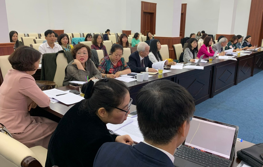 Các nhà khoa học, quản lý GDMN và chuyên gia tham dự Hội thảo. Các nhà khoa học, quản lý GDMN và chuyên gia tham dự Hội thảo.