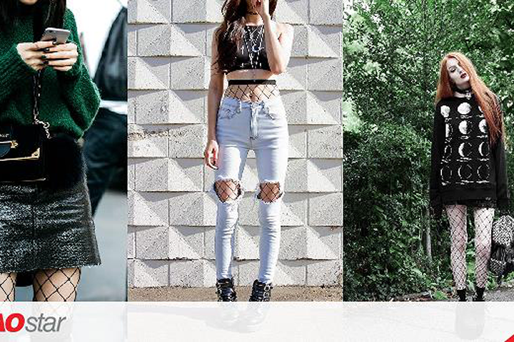 Các nàng đừng quên tất lưới trong mùa đông này