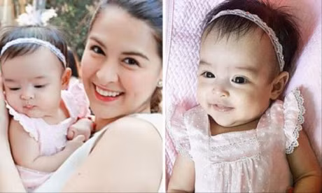 Loat anh giong nhau nhu 2 giot nuoc cua my nhan dep nhat Philippines va con gai - Anh 7