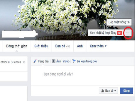 Xem trang facebook cá nhân với tư cách là tài khoản khác - Ảnh 1 Xem trang facebook ca nhan voi tu cach la tai khoan khac - Anh 1
