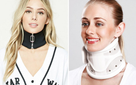 Hãng thời trang bị chê bai vì mẫu vòng như đai nẹp cổ - Ảnh 1 Hang thoi trang bi che bai vi mau vong nhu dai nep co - Anh 1