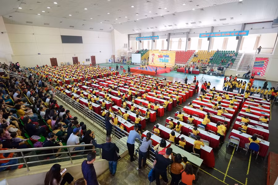 Ấn tượng cuộc thi “Tiểu thần toán” năm 2020 ảnh 4