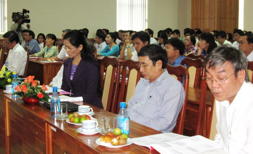 Các đại biểu tham dự Hội nghị