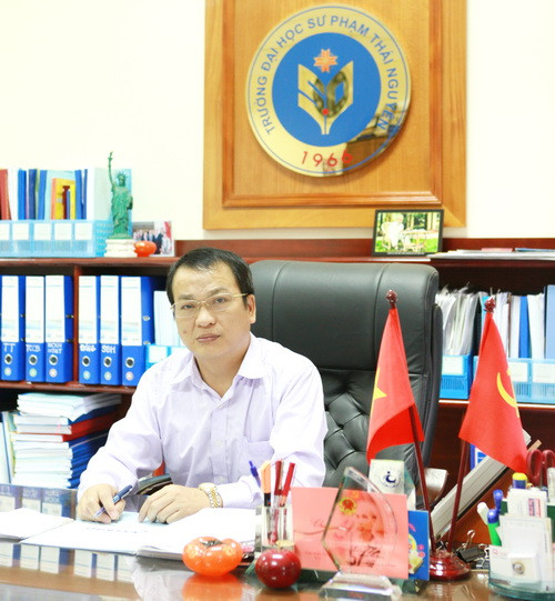 PGS.TS Phạm Hồng Quang – Hiệu trưởng Trường Đại học Sư phạm Thái Nguyên