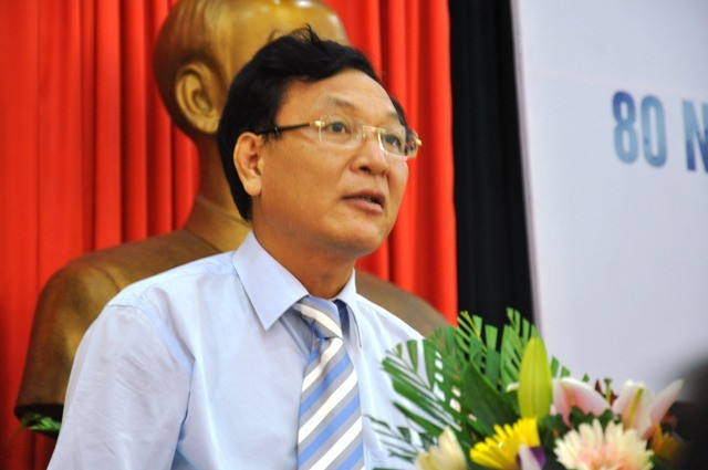 Bộ trưởng Bộ GD&ĐT Phạm Vũ Luận phát biểu tại buổi lễ. Ảnh: gdtd.vn