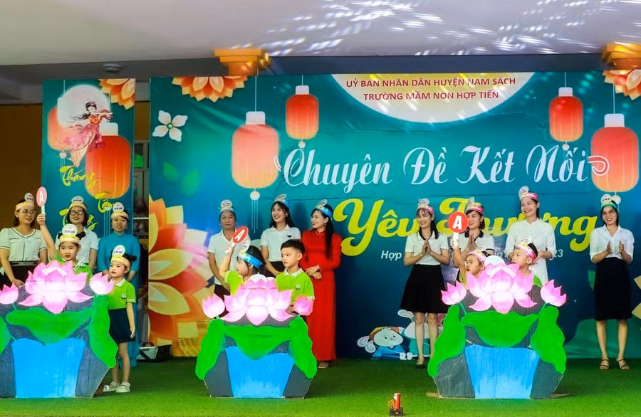 Nông thôn mới góp phần nâng cao chất lượng giáo dục trong các nhà trường.