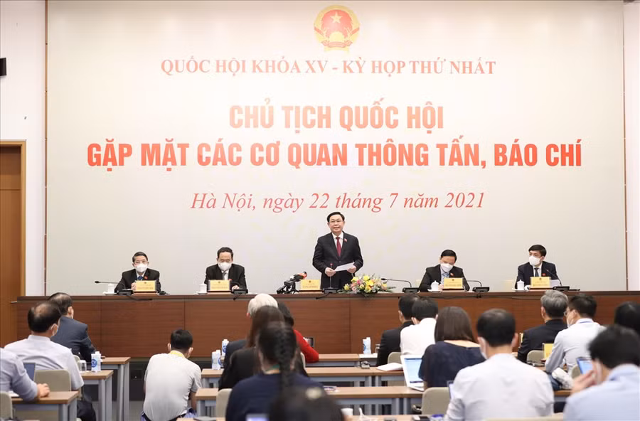 Toàn cảnh buổi gặp mặt.