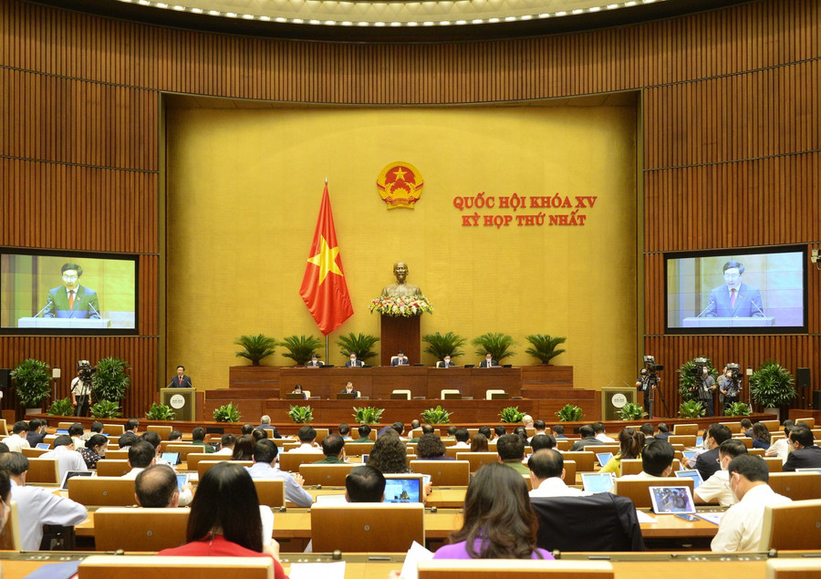 Kỳ họp thứ Nhất, Quốc hội khoá XV, ngày 22/7/2021