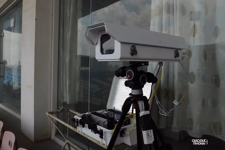 Cận cảnh công nghệ VAR trên sân Mỹ Đình trước giờ bóng lăn ảnh 5