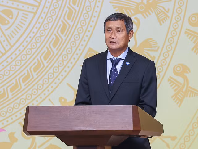 Huấn luyện viên trưởng Đội tuyển Bóng đá nữ Việt Nam Mai Đức Chung. Ảnh: VGP/Nhật Bắc.