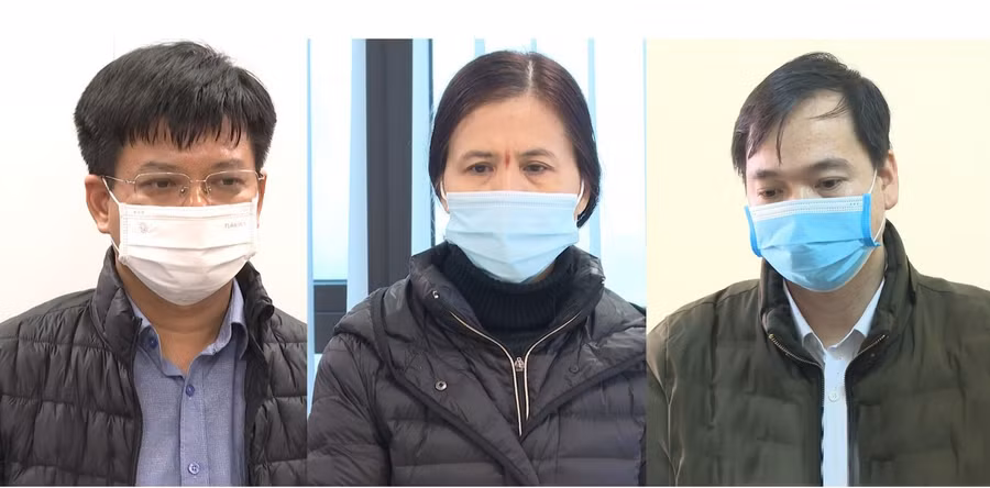 Các đối tượng có liên quan đến vụ án.