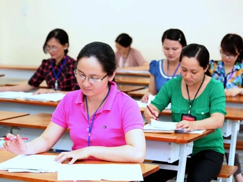 Ngày 17/7, Cụm thi Tiền Giang, An Giang hoàn thành chấm thi 