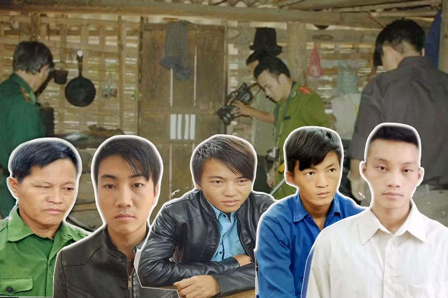 Năm đối tượng có liên quan đến cái chết của hai người