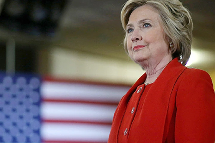 Cựu ngoại trưởng Mỹ Hillary Clinton.