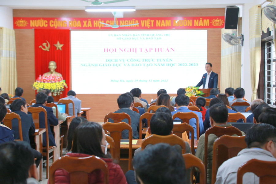 Sở GD&amp;ĐT Quảng Trị được đánh giá là một trong những Sở, ngành đứng đầu về cải cách hành chính.