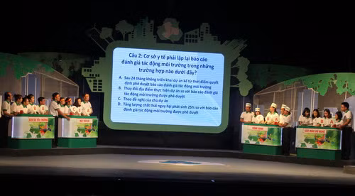 Vòng chung kết được thiết kế như Chương trình truyền hình Đường lên đỉnh Olympia