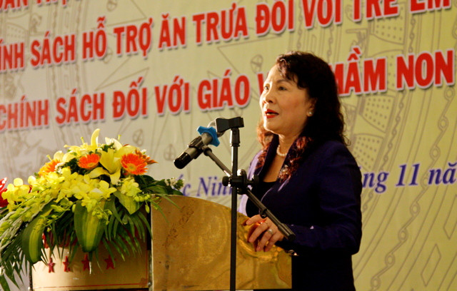 Thứ trưởng Nguyễn Thị Nghĩa phát biểu chỉ đạo Hội nghị