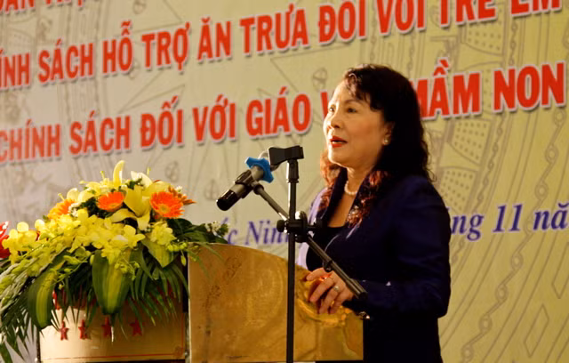 Thứ trưởng Nguyễn Thị Nghĩa phát biểu chỉ đạo Hội nghị Thứ trưởng Nguyễn Thị Nghĩa phát biểu chỉ đạo Hội nghị