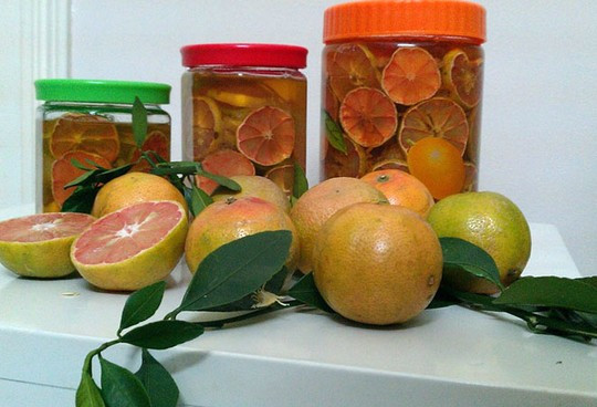 Chanh đào mật ong ngâm khoảng 3 tháng là có thể dùng được