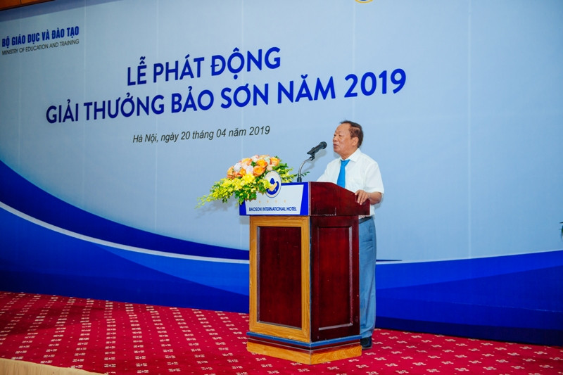 Giải thưởng Bảo Sơn do ông Nguyễn Trường Sơn – Chủ tịch tập đoàn Bảo Sơn sáng lập