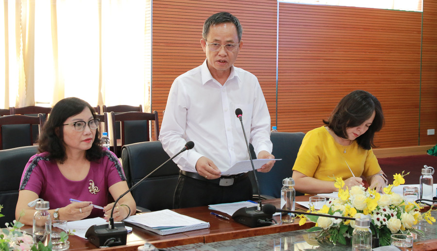 TS Đỗ Tường Hiệp, Phó Giám đốc Sở GD&ĐT thông tin các phương án tổ chức HKPĐ toàn quốc khu vực IV tại Đắk Lắk. (Ảnh: TT) TS Đỗ Tường Hiệp, Phó Giám đốc Sở GD&ĐT thông tin các phương án tổ chức HKPĐ toàn quốc khu vực IV tại Đắk Lắk. (Ảnh: TT)