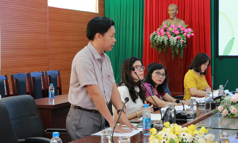 Ông Võ Đình Đoài trả lời các câu hỏi của phóng viên. (Ảnh: TT) Ông Võ Đình Đoài trả lời các câu hỏi của phóng viên. (Ảnh: TT)