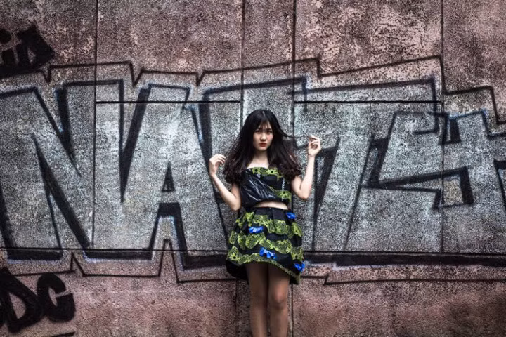 Thời trang quyến rũ từ rác thải