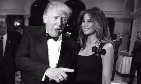 Ao cua ba Melania Trump gay bao mang - Anh 1