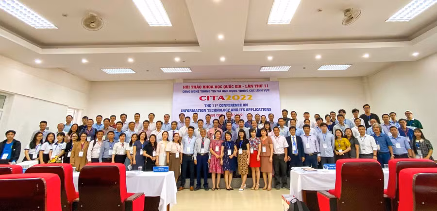 Hội thảo Khoa học Quốc gia về Công nghệ thông tin và Ứng dụng trong các lĩnh vực lần thứ 11 (CITA 2022) tại TP Huế ngày 23/7.
