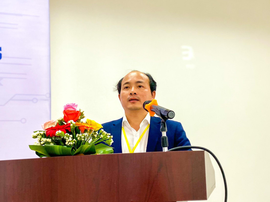 PGS.TS. Huỳnh Công Pháp – Hiệu trưởng Trường Đại học VKU, Trưởng Ban tổ chức Hội thảo CITA 2022 phát biểu khai mạc.