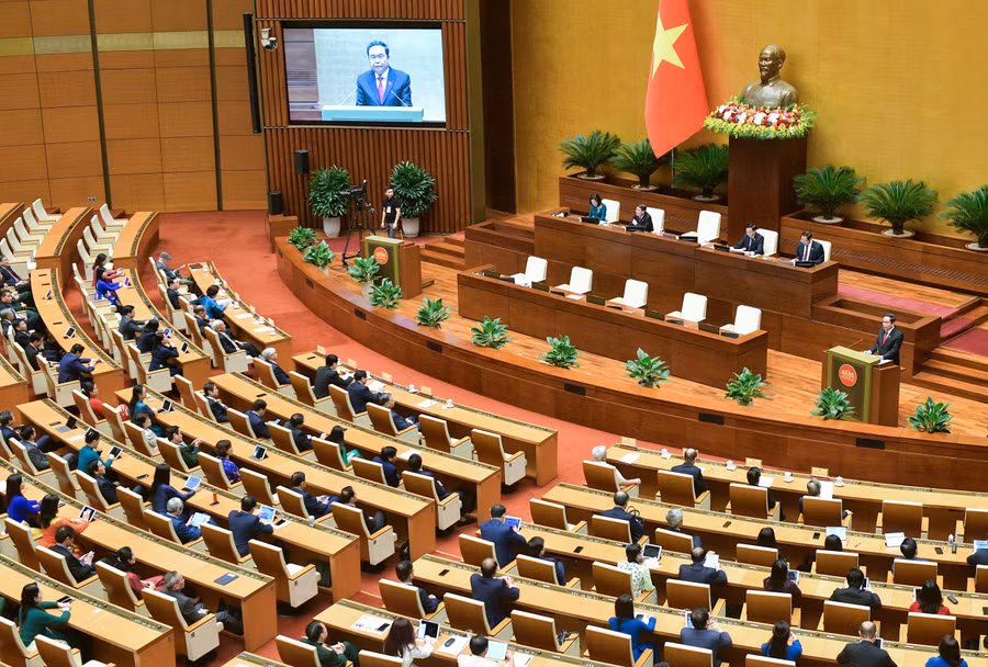 Toàn cảnh phiên bế mạc.