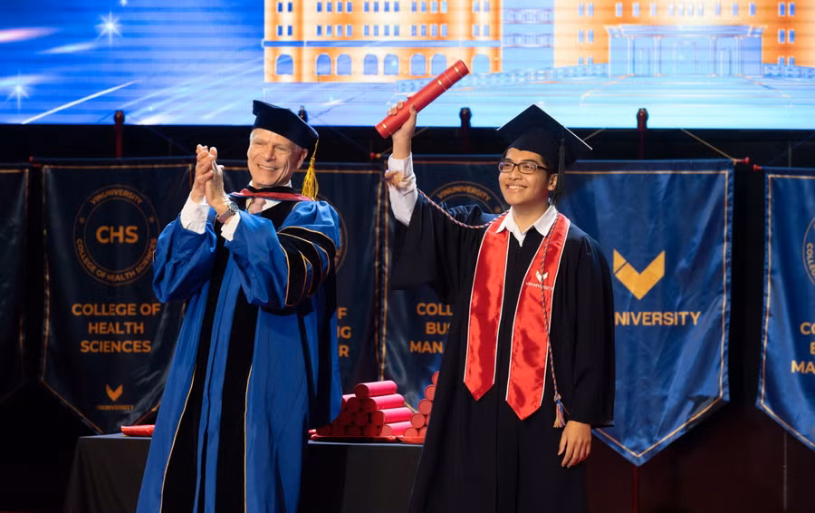 Những tân khoa đầu tiên được Trường ĐH VinUni công nhận tốt nghiệp.